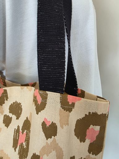 Tote bag léopard
