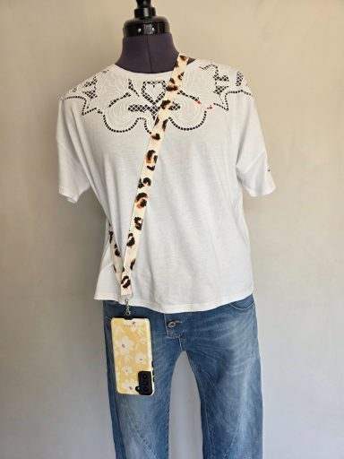 Cordon bandoulière de téléphone et porte-clés