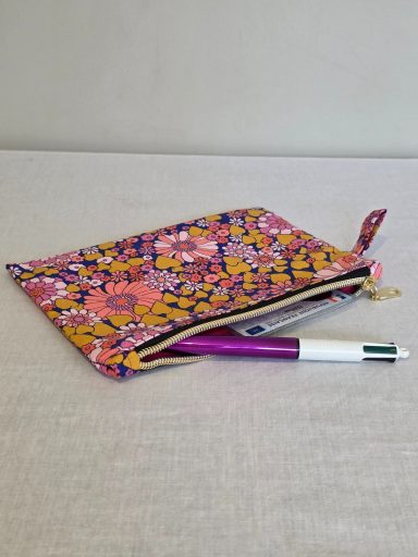 Pochette fleuri
