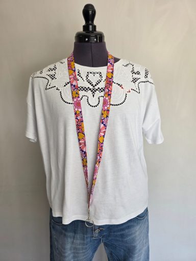 Cordon bandoulière de téléphone et porte-clés